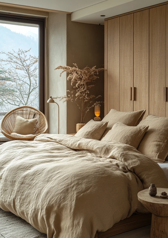 床单衣柜床头柜桌灯