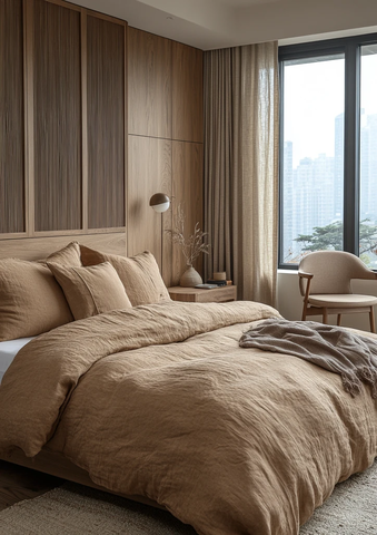 床单衣柜床头柜桌灯