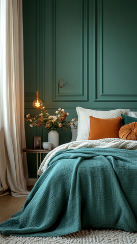 饱和色彩卧室