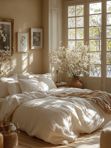 明亮阳光卧室布置