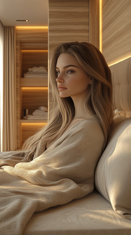 木地板大床卧室