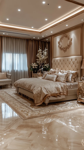 光亮地板豪华家具