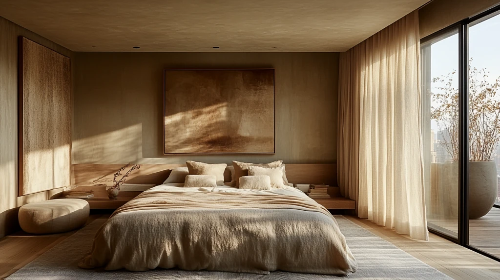 木石自然光卧室