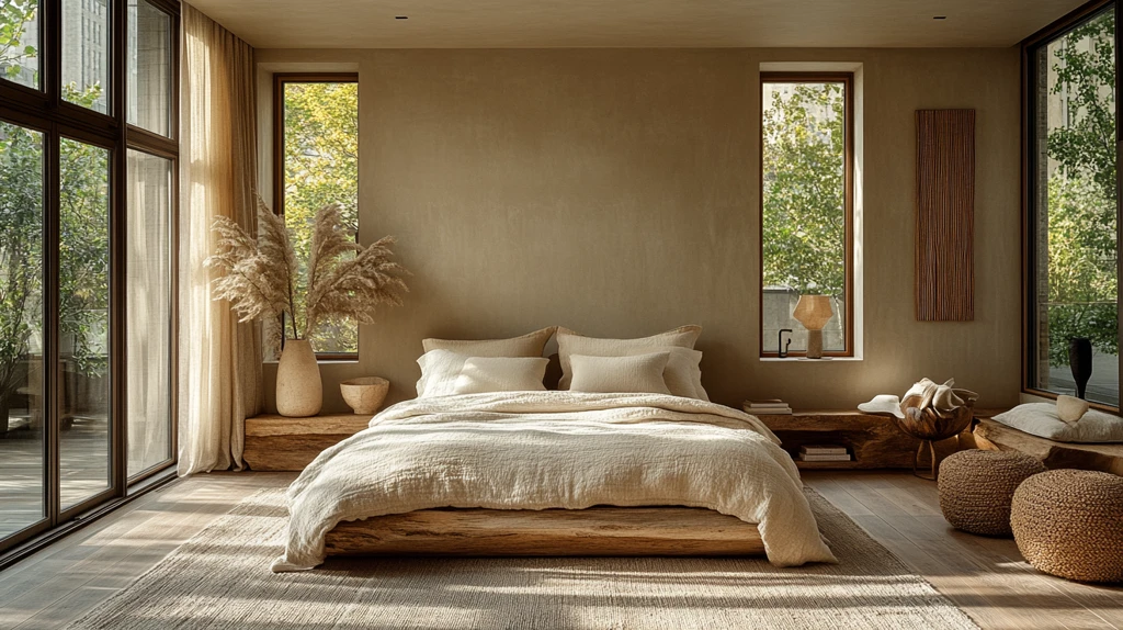 木石自然光卧室