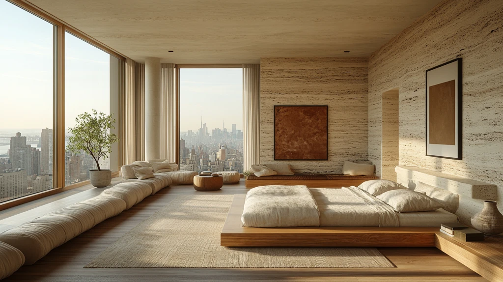 木石自然光卧室