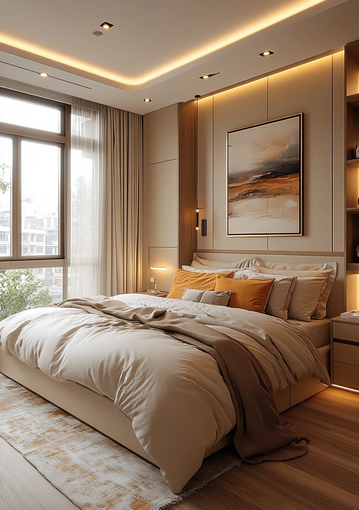 大床卧室简约设计
