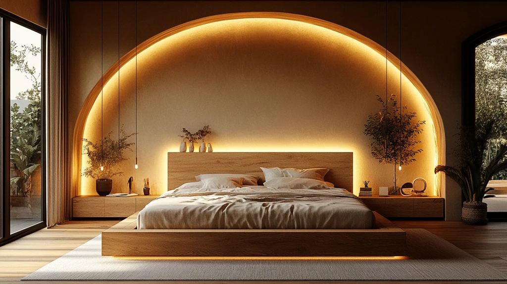 木床软光拱形头