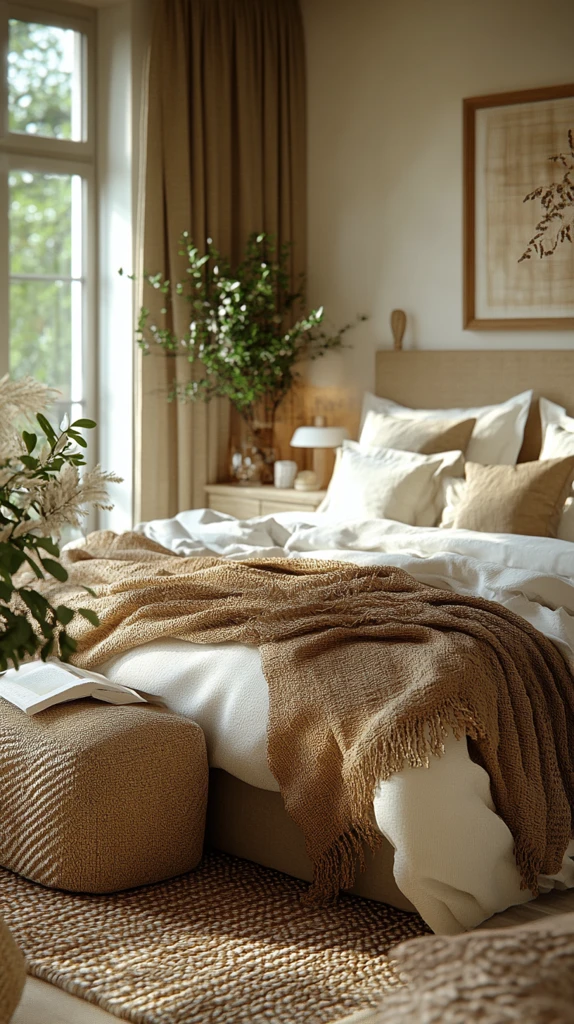 优雅卧室整洁布置