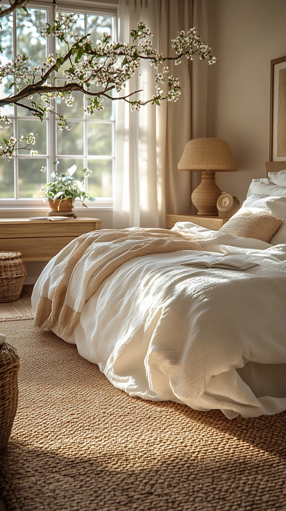 优雅卧室整洁布置