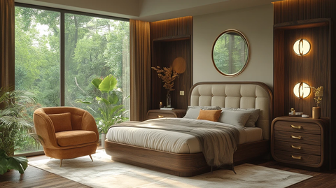 深色木质抽屉柜