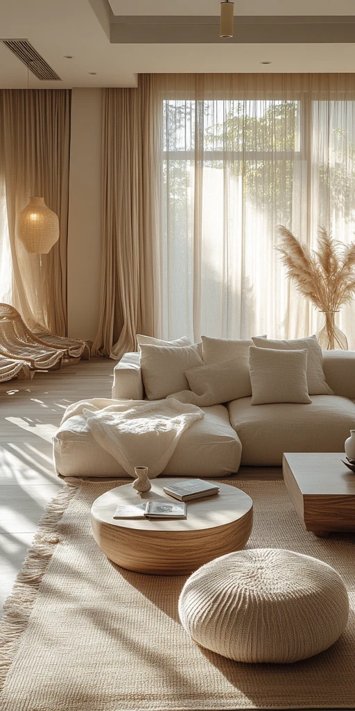 白色客厅室内灯光