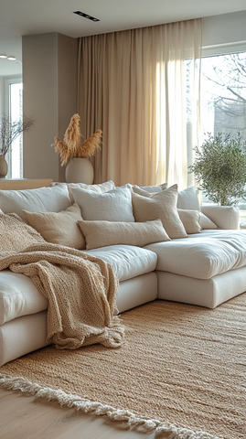 暖色调温暖客厅