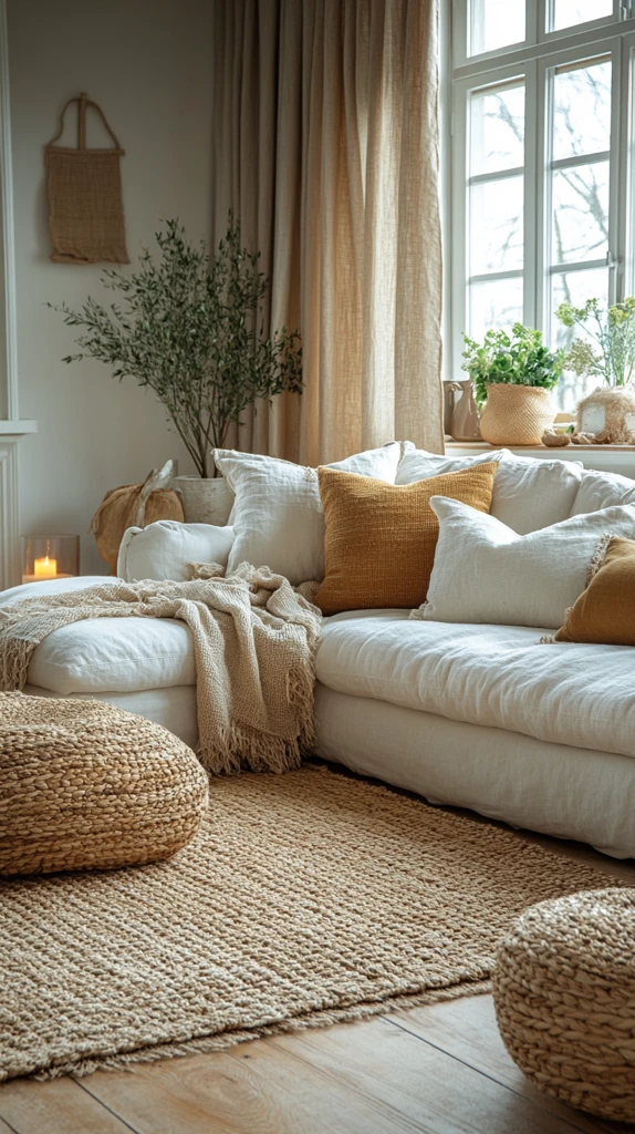 暖色调温暖客厅