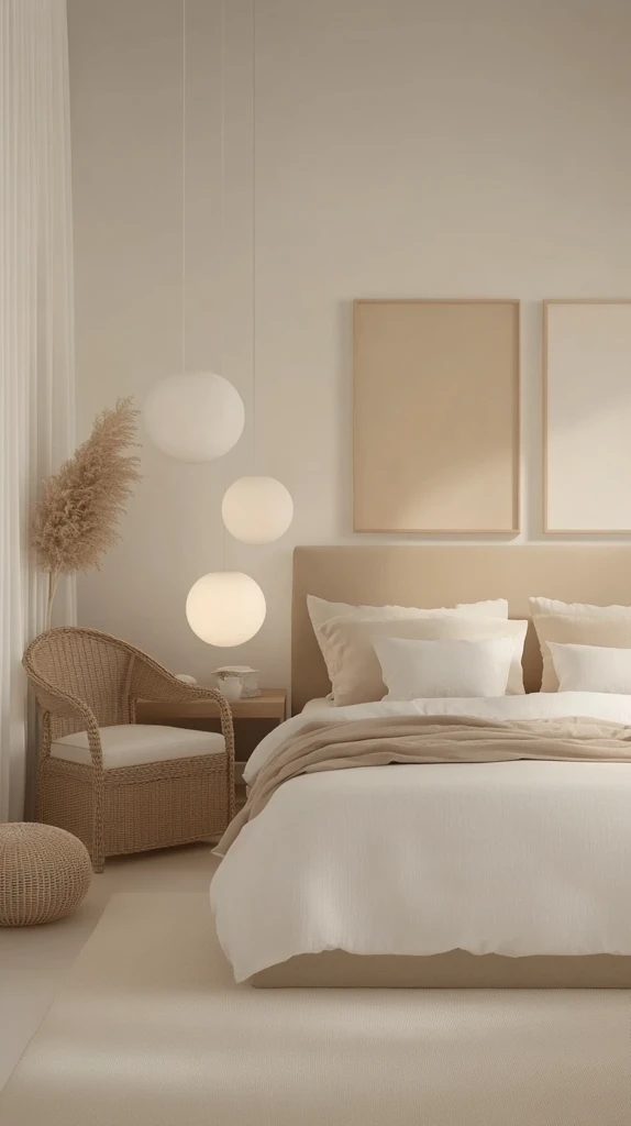 石色卧室简约布置