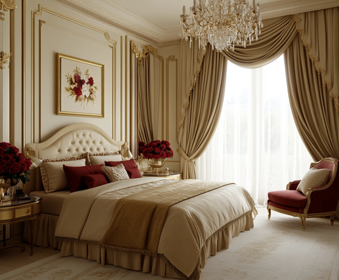 现代豪宅卧室