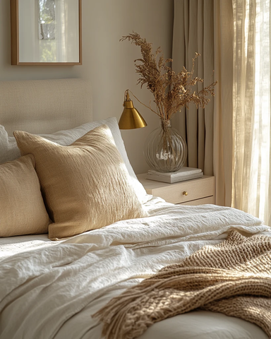 白色系简约卧室