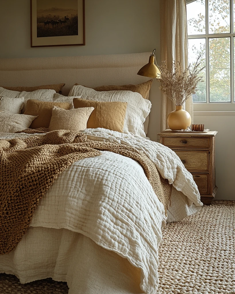 白色系简约卧室