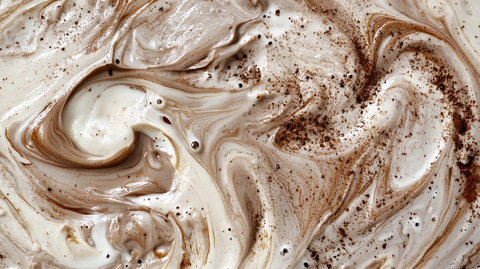 金色抽象流体纹理背景