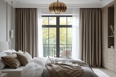 现代衣柜阳台景观