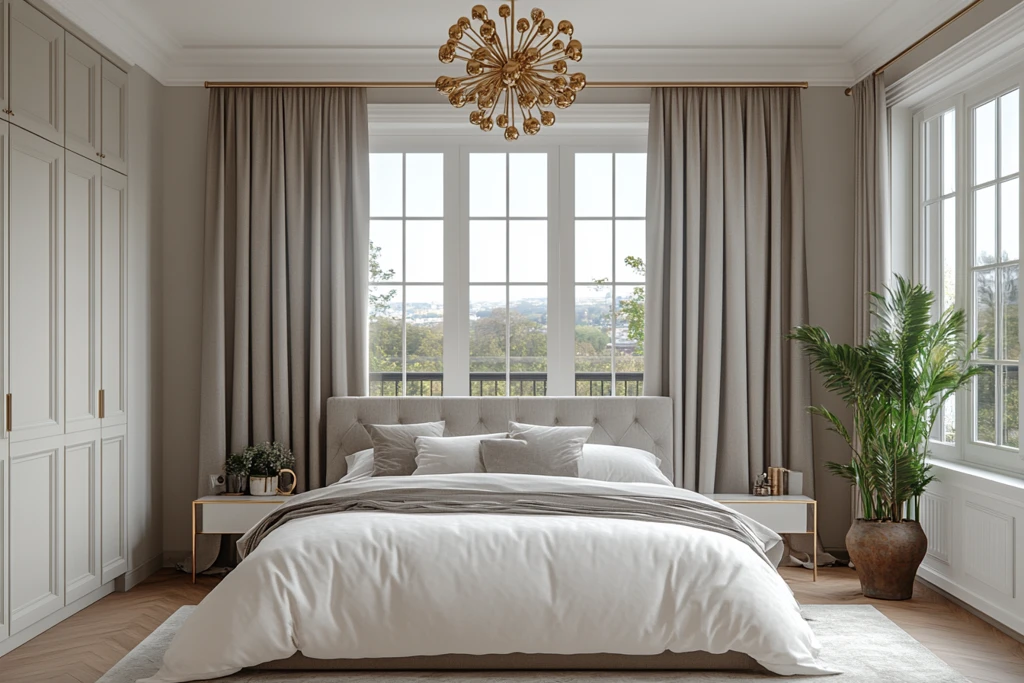 现代衣柜阳台景观