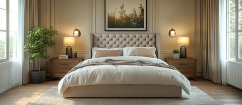 墙挂灯卧室场景