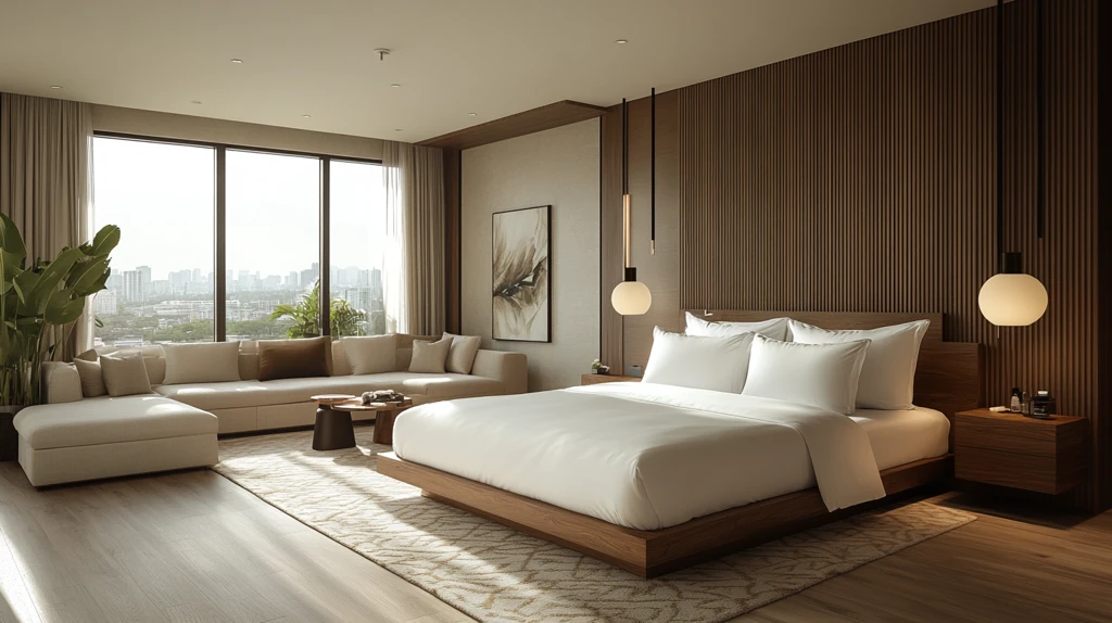 简约风格酒店客房