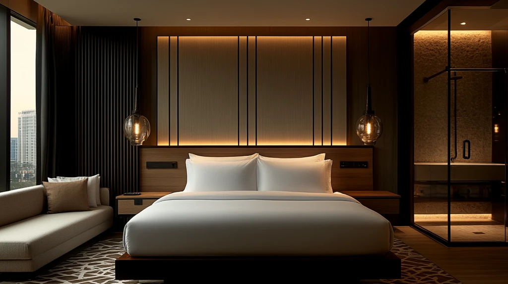 简约风格酒店客房