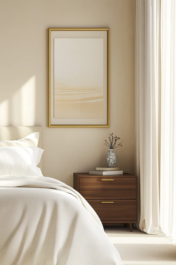 软色调卧室空间