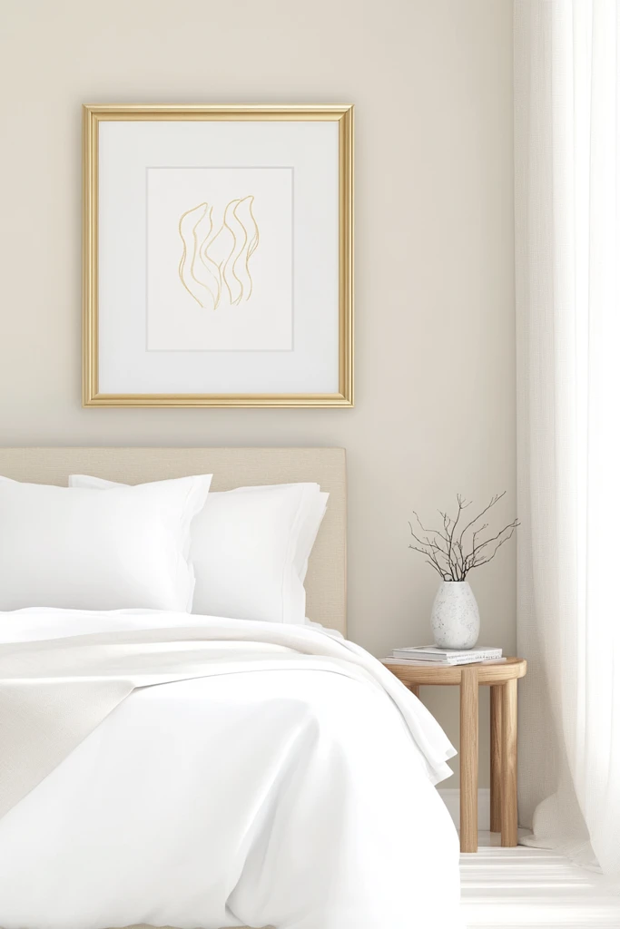 软色调卧室空间