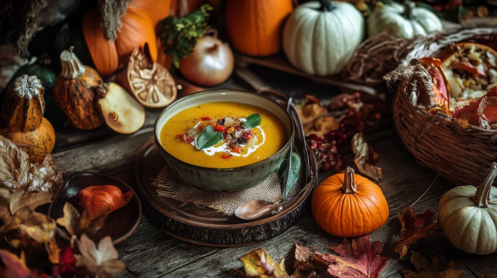 健康慕斯南瓜汤