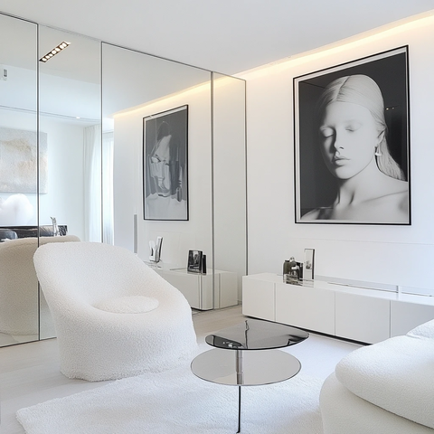 白色软装现代风格