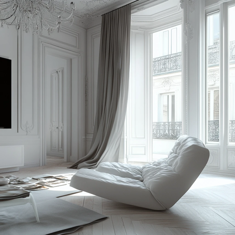 白色软装现代风格