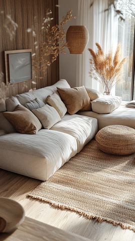 北欧简约客厅设计