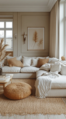 北欧简约客厅设计