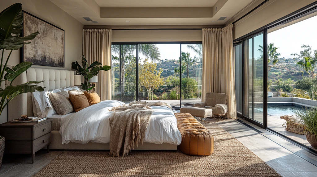 凯利卧室窗景设计