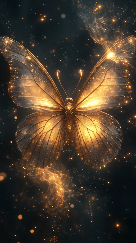 宇宙蝴蝶金光