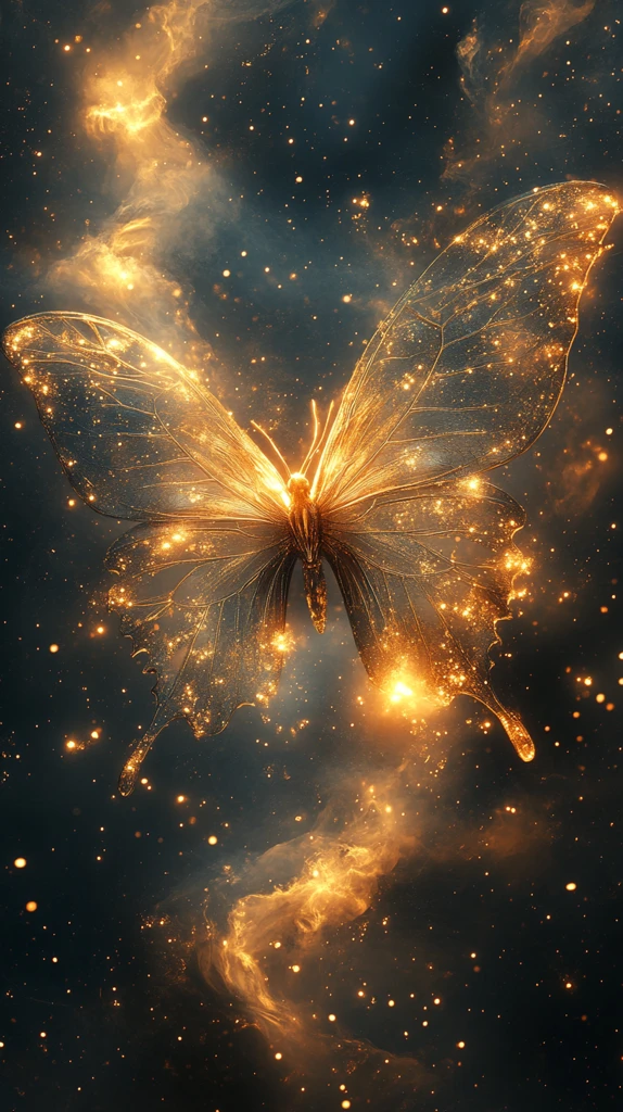 宇宙蝴蝶金光