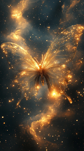 宇宙蝴蝶金光