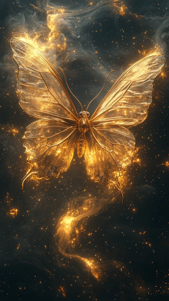 宇宙蝴蝶金光