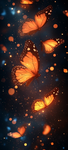 幽光点缀的幻境