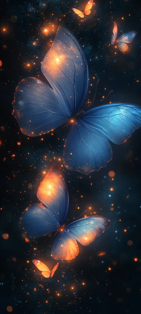 幽光点缀的幻境