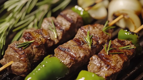 碳烤菲力牛肉串