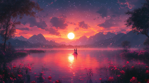 星光湖畔的舞步