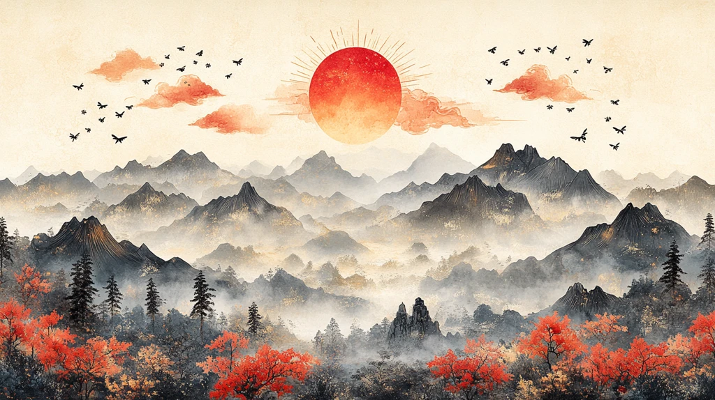 天象蜂群草药图