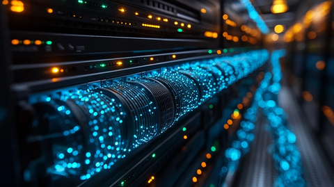 蓝色绿色服务器架