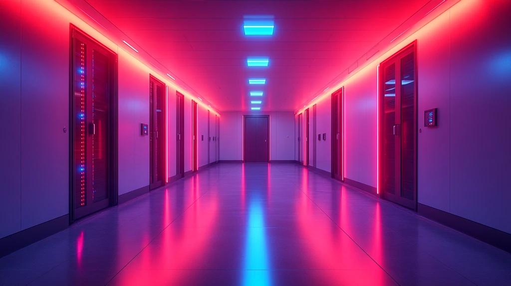 服务器机房灯光