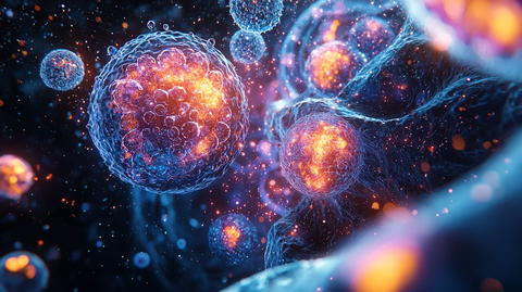 细胞内部结构图