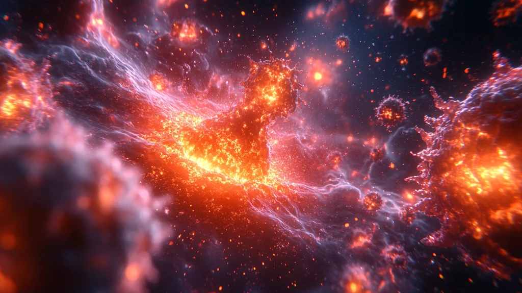 病毒攻击人体细胞