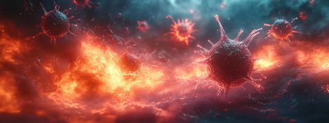 癌症病毒细胞被消灭