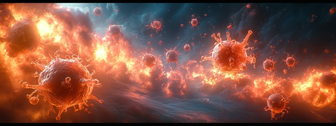 癌症病毒细胞被消灭